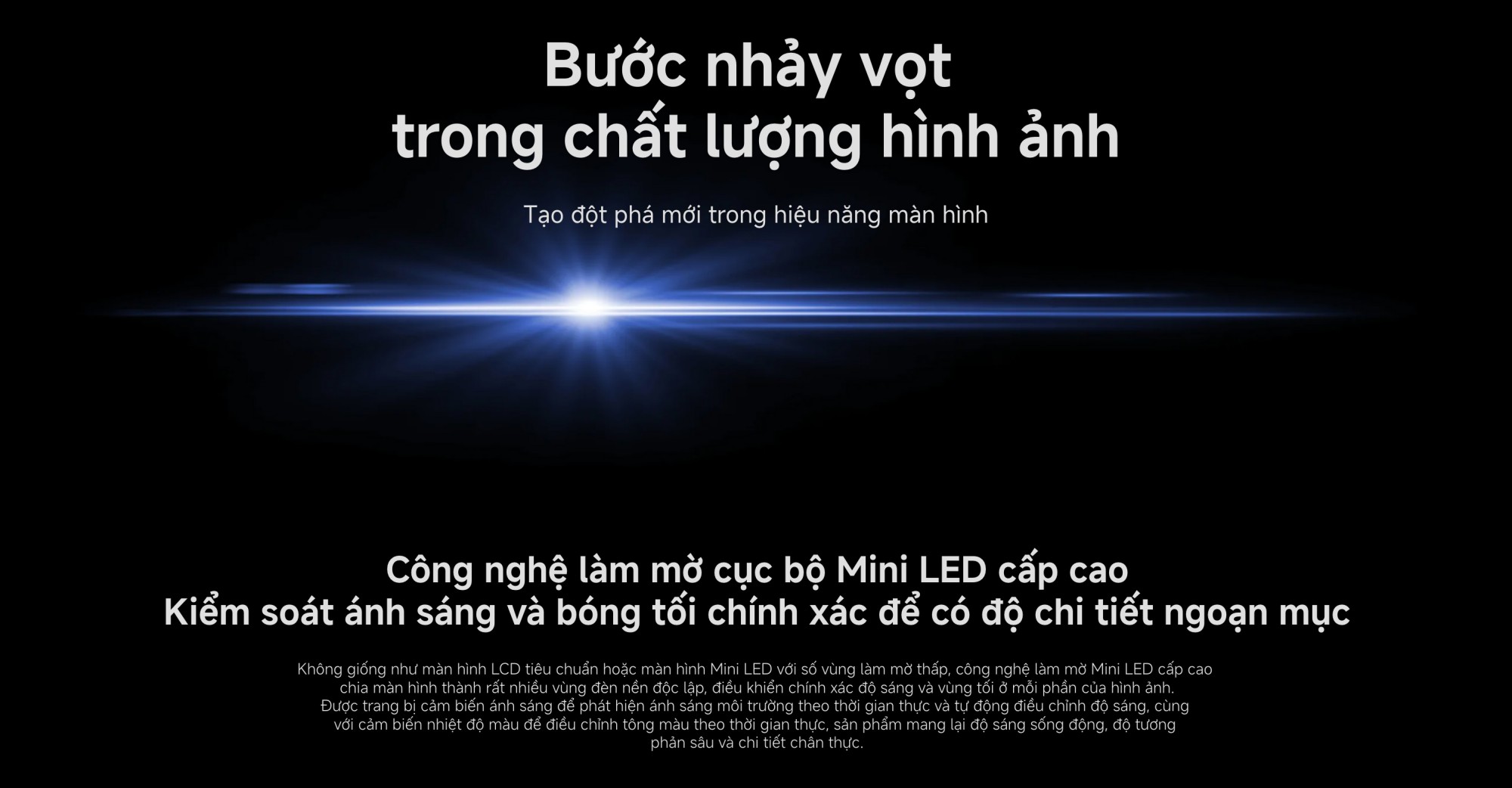 Xiaomi TV S Mini LED 55 2026 | 55 Inch – QD-Mini LED – 4K/60Hz – 2GB/32GB