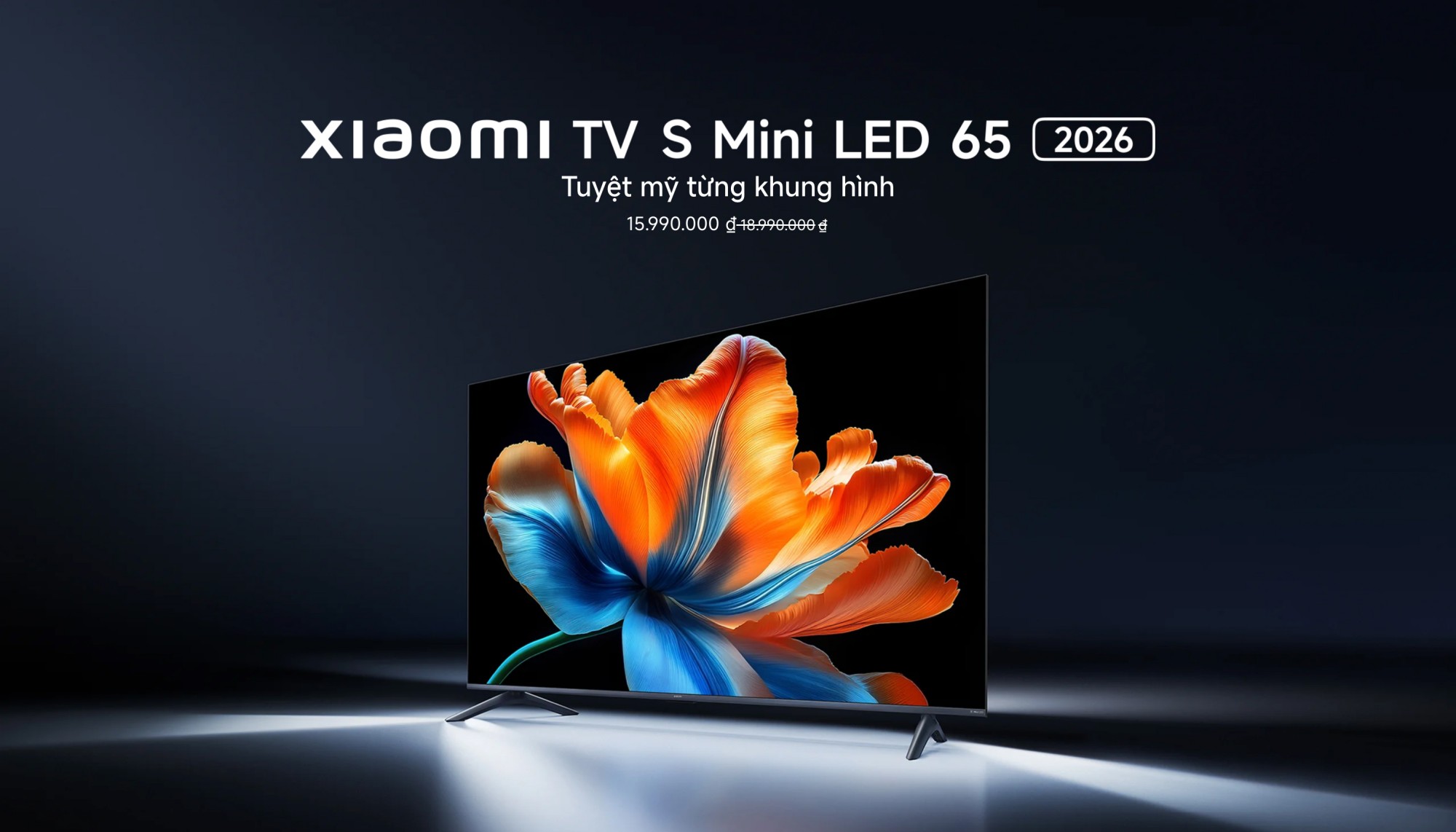 Xiaomi TV S Mini LED 65 2026 | 65 Inch – QD-Mini LED – 4K/60Hz – 2GB/32GB