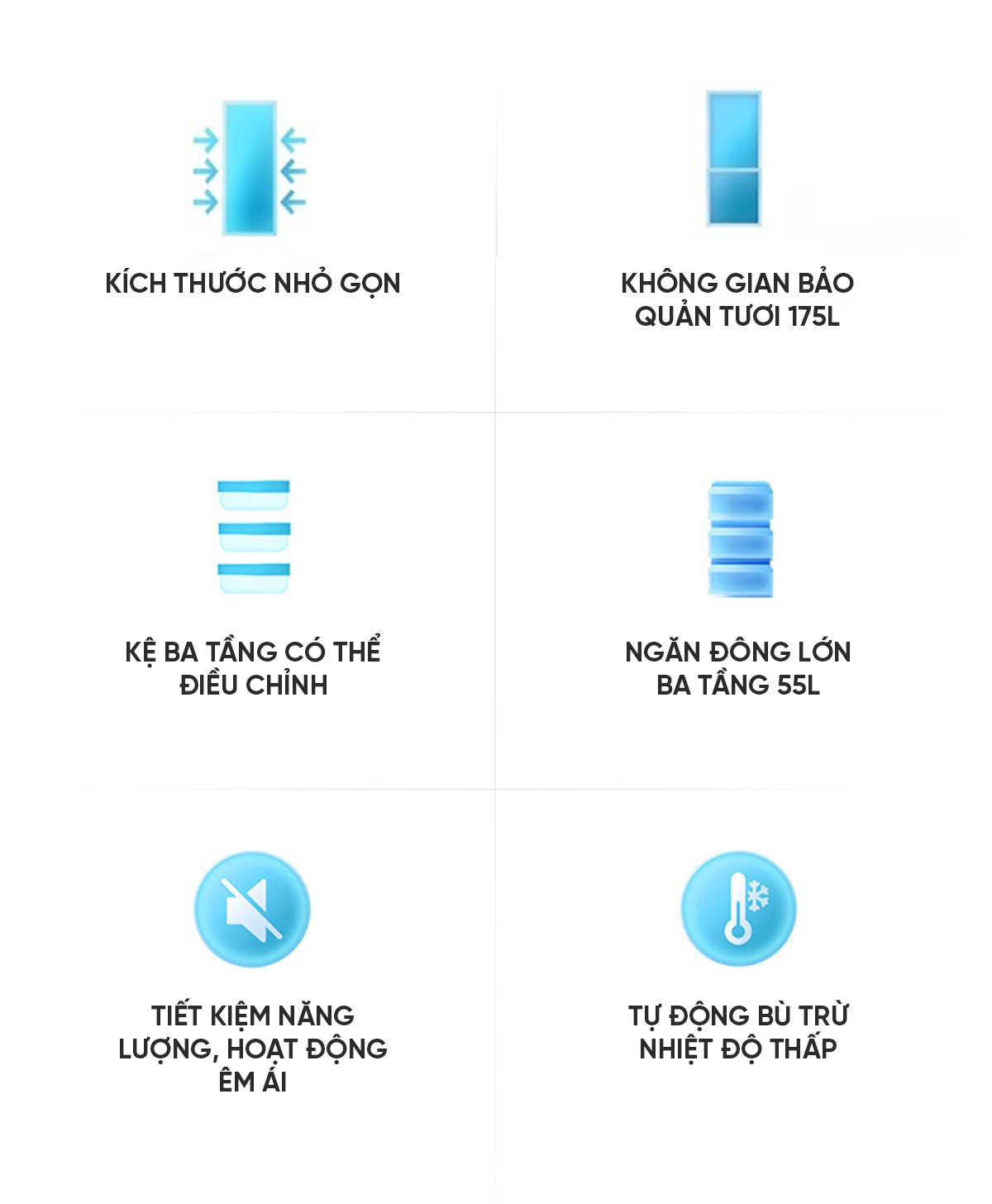 Tủ lạnh 2 cánh Xiaomi Mijia 175L thiết kế nhỏ gọn và tiết kiệm điện hiệu quả