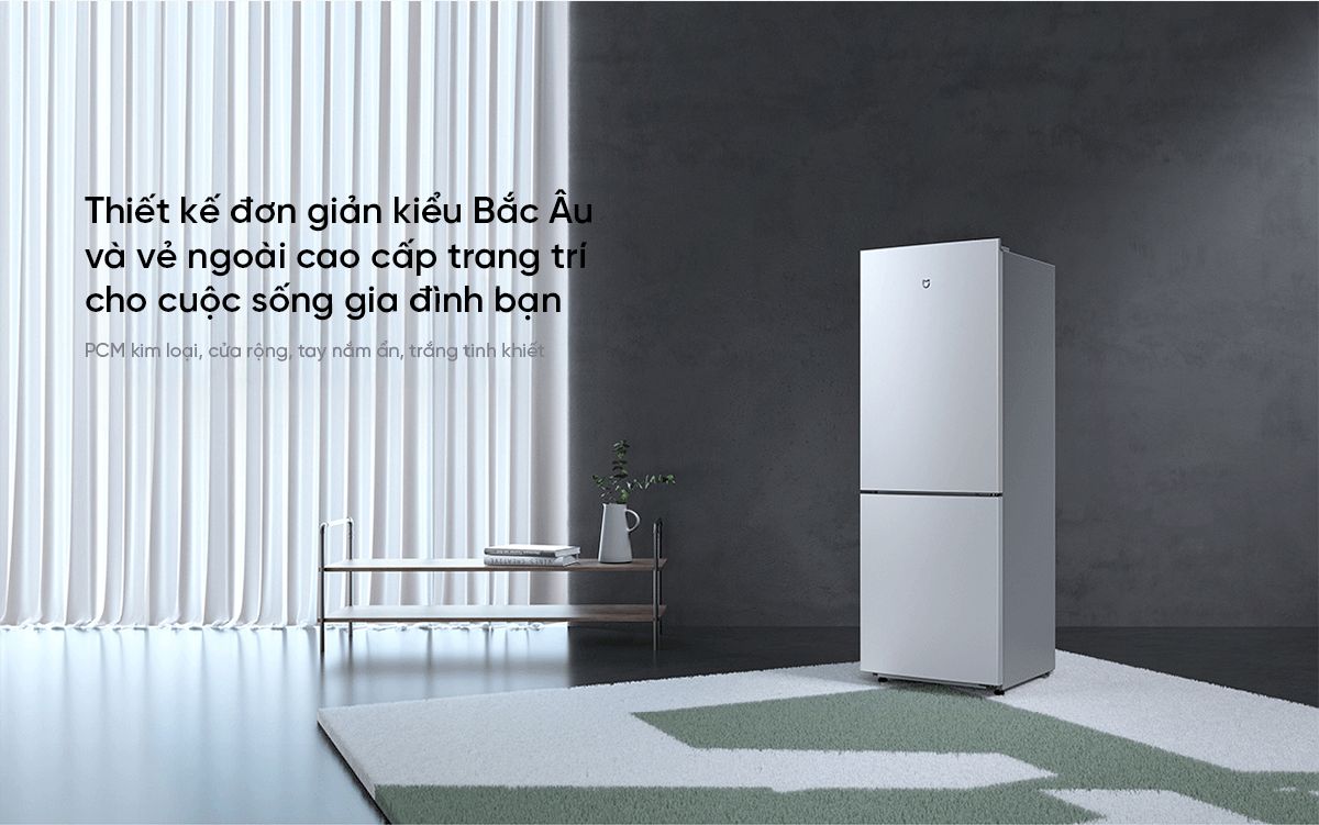 Tủ lạnh Xiaomi Mijia 185L tiết kiệm điện hiệu quả