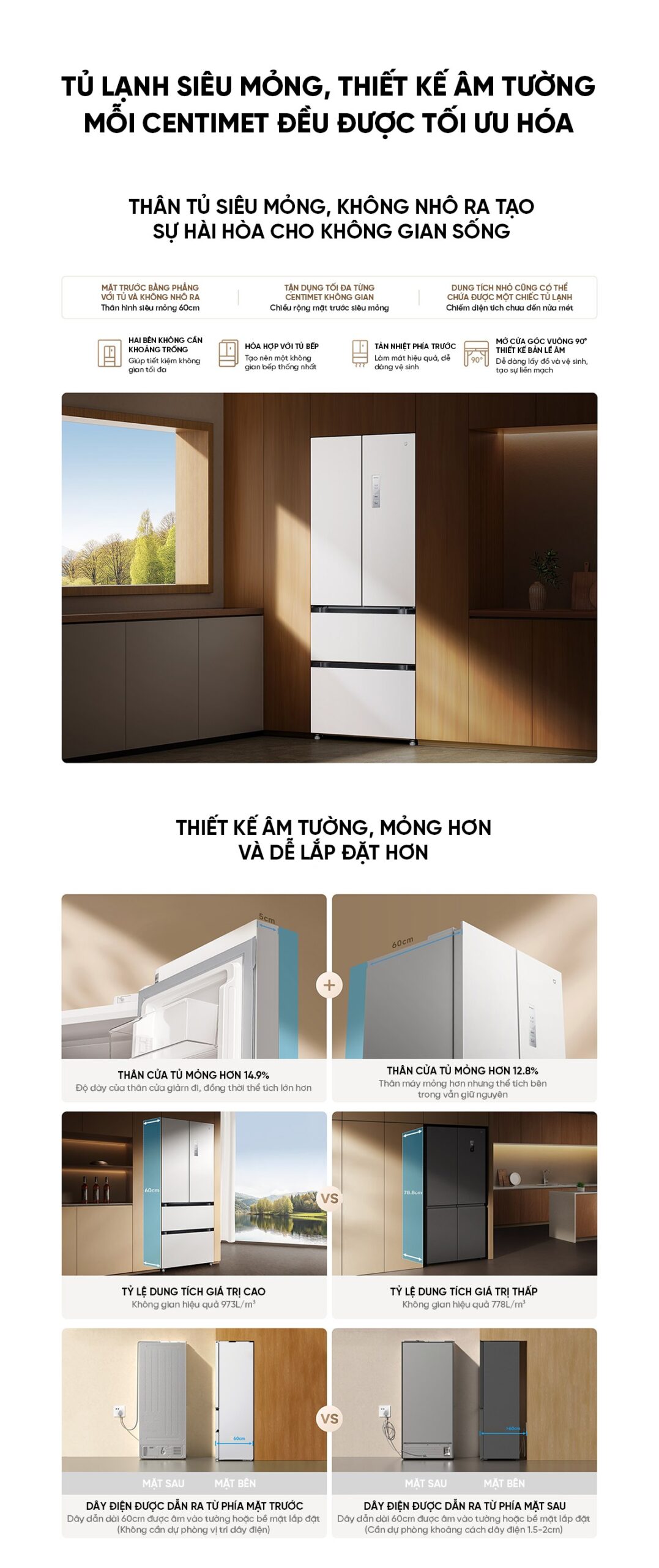 Tủ lạnh kiểu Pháp Xiaomi Mijia 439L thiết kế kiếu Pháp, ngăn chứa siêu lớn