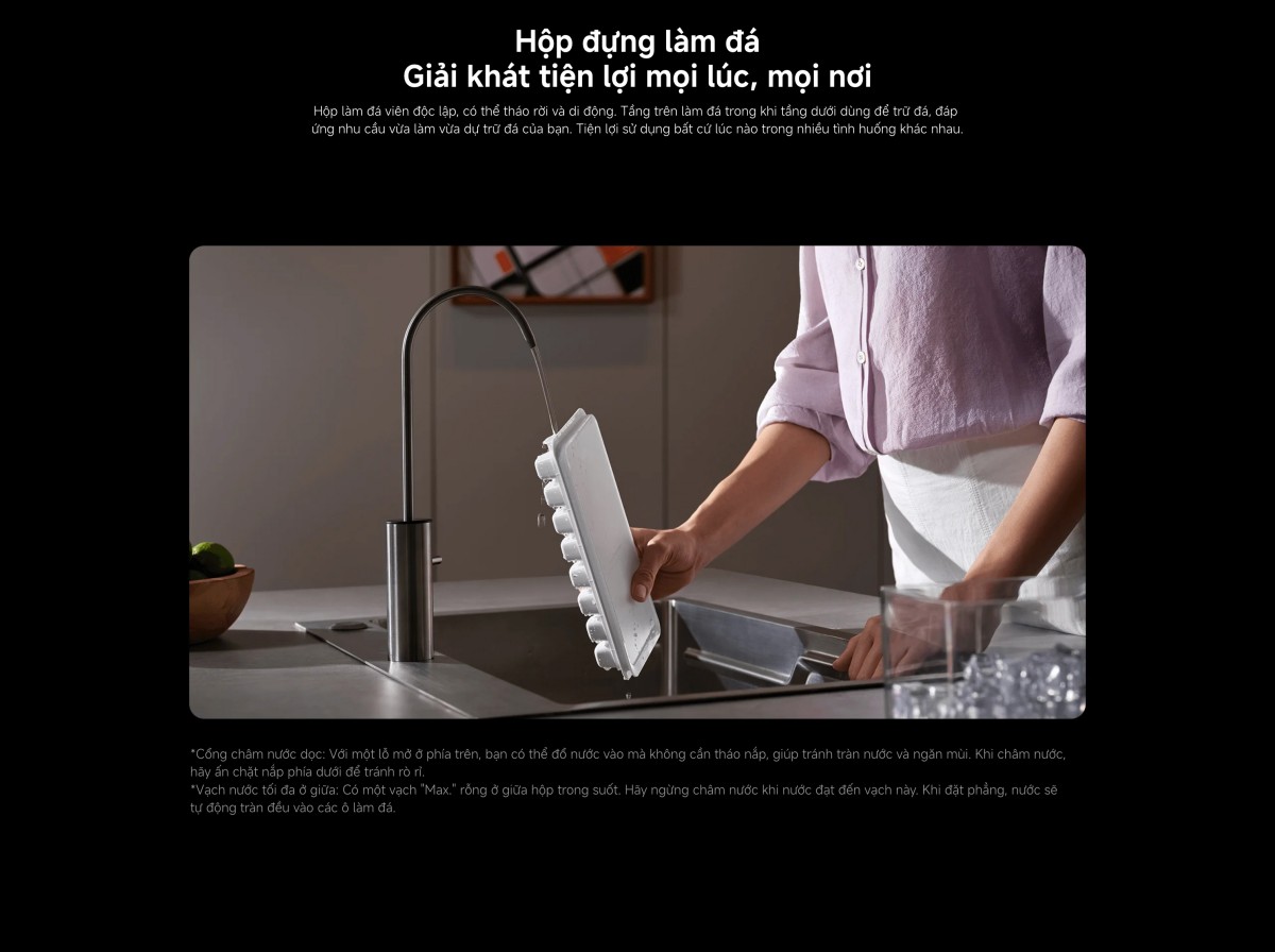 Tủ lạnh Xiaomi Mijia Refrigerator Cross Door 510L, Dual inverter Tiết kiệm điện và vận hành êm ái
