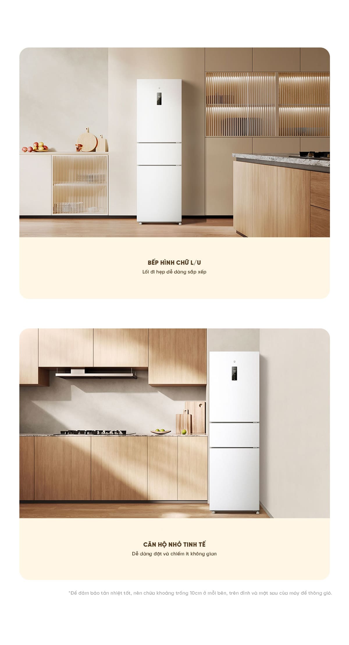 Tủ lạnh Xiaomi Mijia 271L thiết kế nhỏ gọn linh hoạt