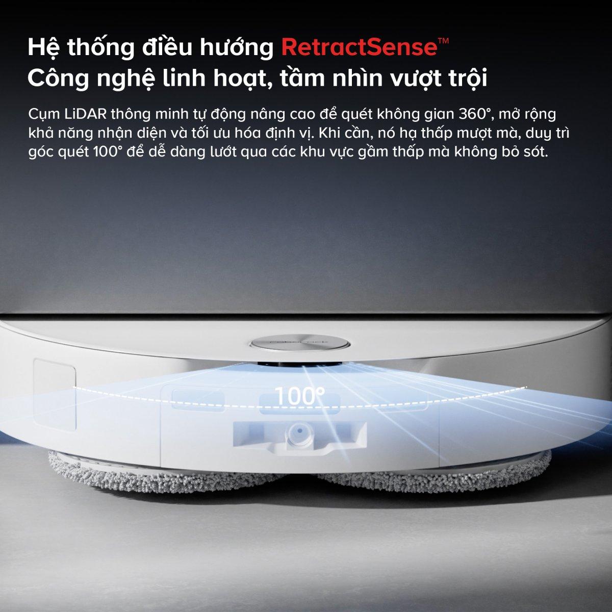 Robot hút bụi Roborock Qrevo EdgeT