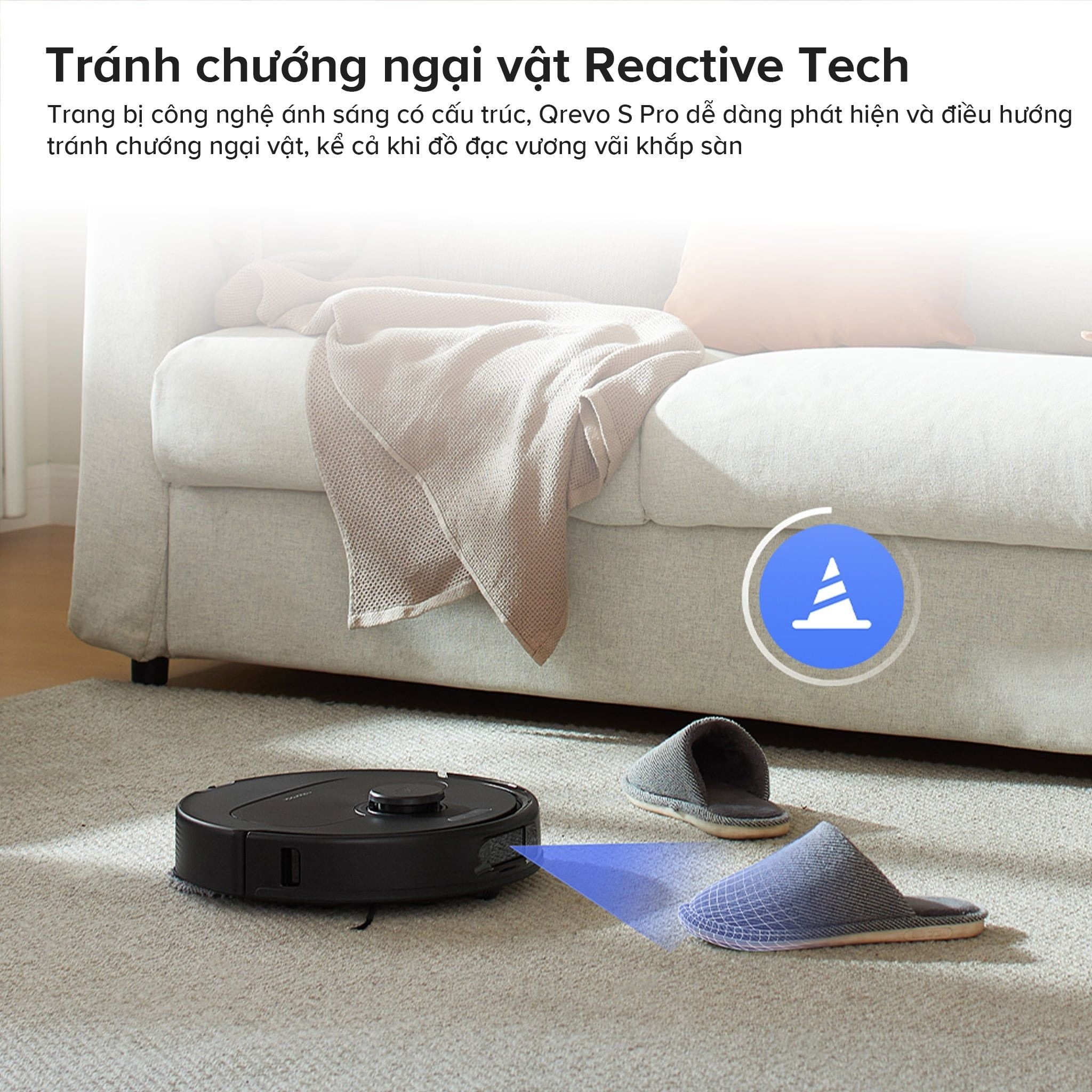 Robot hút bụi Roborock Qrevo S Pro